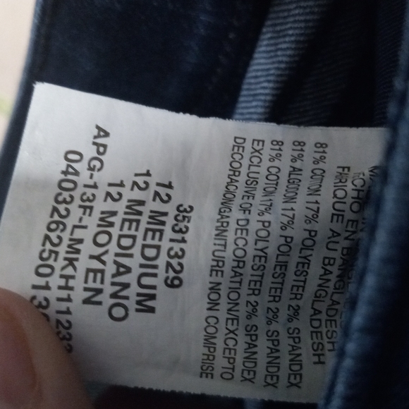 Womens Blue Lee jeans size 12 med - Picture 6 of 9